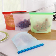 Load image into Gallery viewer, Zero-Waste Reusable Ziplock Bags - 4pcs