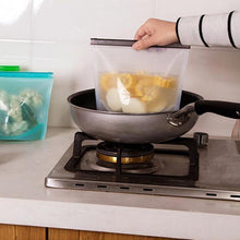 Load image into Gallery viewer, Zero-Waste Reusable Ziplock Bags - 4pcs