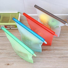 Load image into Gallery viewer, Zero-Waste Reusable Ziplock Bags - 4pcs