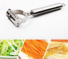 Load image into Gallery viewer, MULTI-FUNCTION STAINLESS STEEL VEGETABLE JULIENNE PEELER