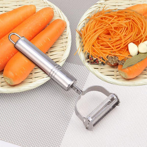 MULTI-FUNCTION STAINLESS STEEL VEGETABLE JULIENNE PEELER