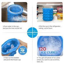 Load image into Gallery viewer, Silicone Ice Cube Maker